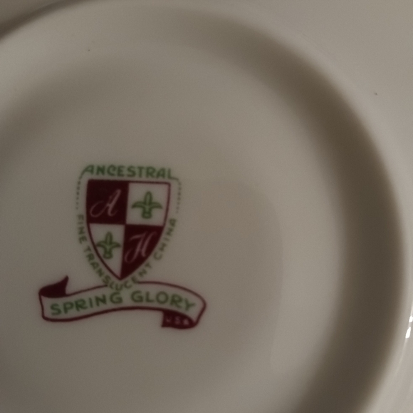 Spring glory bread and butter plate and saucer - Picture 5 of 5